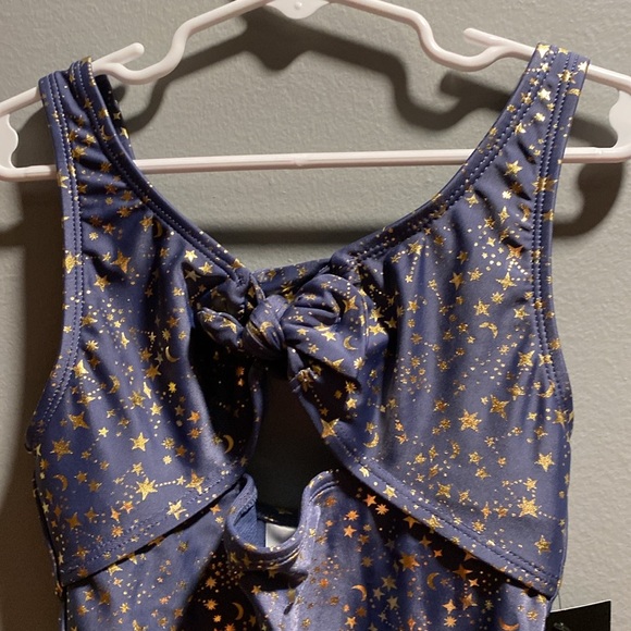 BRAND NEW GIRLS ONE PIECE  SWIM SUIT SIZE 7-8! NWT! SMOKE FREE HOME! - Picture 4 of 7